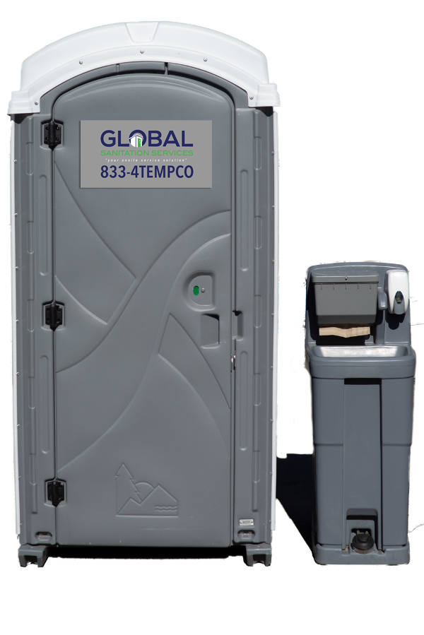 Porta Potty with Sink Global Sanitation Services Los Angeles