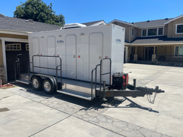 4-Stall Luxury Restroom Trailers