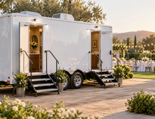 Portable Restrooms for Outdoor Memorials and Celebrations of Life